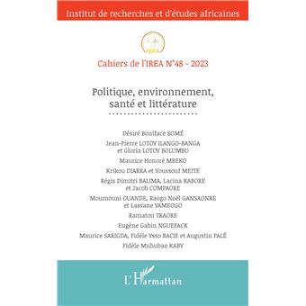 Politique, environnement, santé et littérature