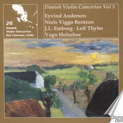 Danish violin concertos volume 5