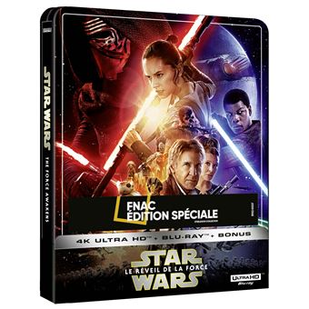 Star Wars Solo : A Star Wars Story Steelbook Edition Spéciale Fnac Blu-ray  4K Ultra HD - Blu-ray 4K - Ron Howard - Alden Ehrenreich - Woody Harrelson  : toutes les séries