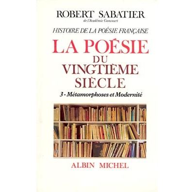 HIST.POESIE FR.6.3:20E MODERNITE