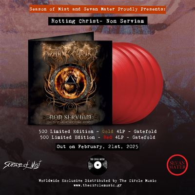 Non Serviam – A 20 Year Apocryphal Story Édition Limitée Vinyle Rouge