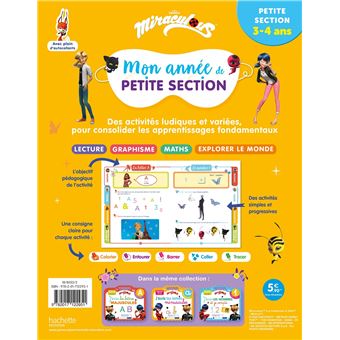 Miraculous - Mon année de Petite Section 3-4 ans