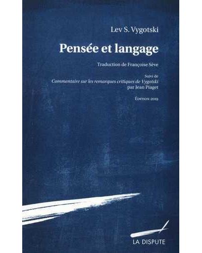 Pensée et langage (Edition 2019)
