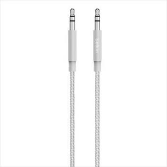 Câble auxiliaire Belkin Mixit Jack 3.5 mm Argent