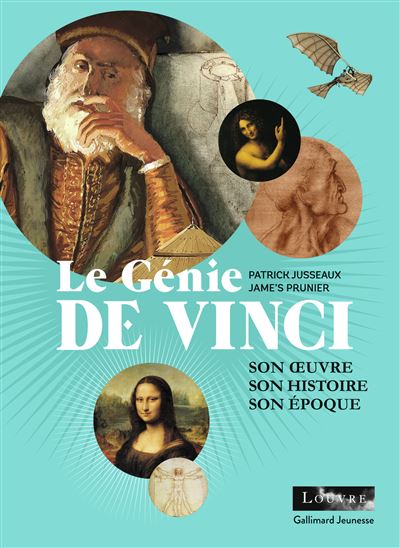 Le génie De Vinci - Patrick Jusseaux - cartonné