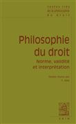 Textes clés de philosophie du droit normé, validité et interprétation