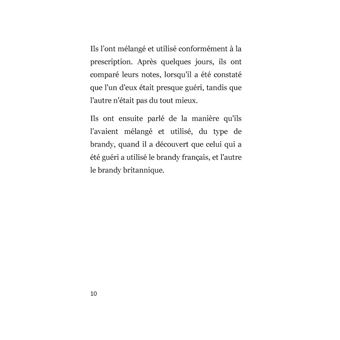 Le Brandy et le Sel - L'Ultime Médicament?