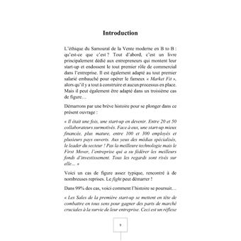 Le code des samouraïs de la vente