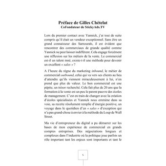 Le code des samouraïs de la vente