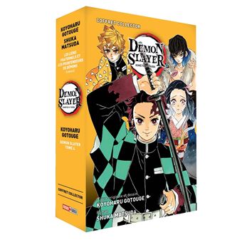 Coffret Demon Slayer T04 + Roman jeunesse T02