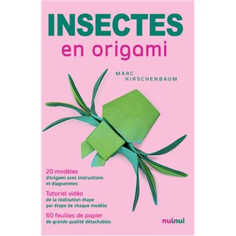 Insectes en origami