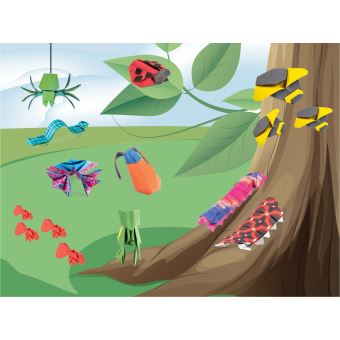 Insectes en origami