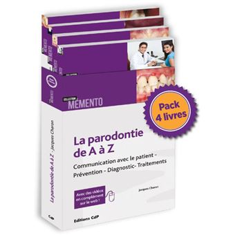 La parodontie de A à Z - Pack de 4 livres