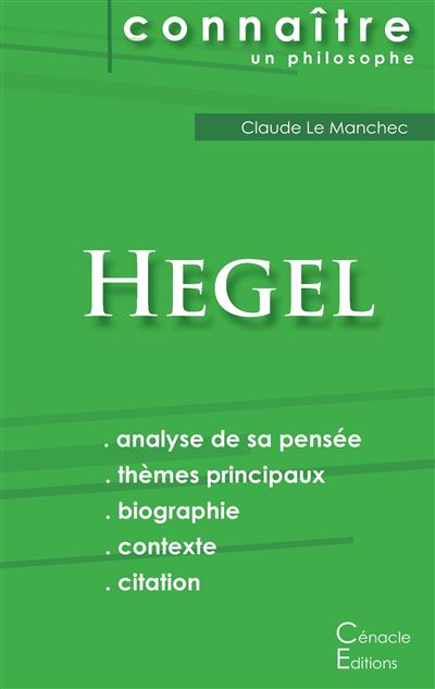 Comprendre Hegel