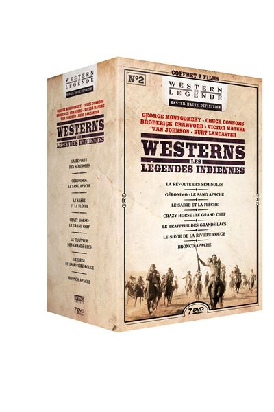 Coffret Les Légendes indiennes Numéro 2 DVD