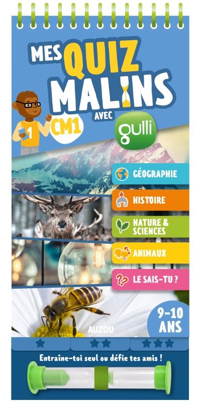 Mes quiz malins avec gulli - cm1