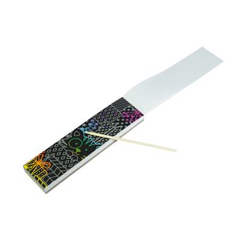 Mes marque-pages à gratter : Le chat du père Noël