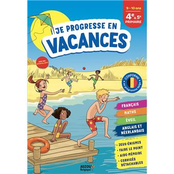 JE REVISE MA 4E PRIMAIRE-JE PROGRESSE EN VACANCES - 1