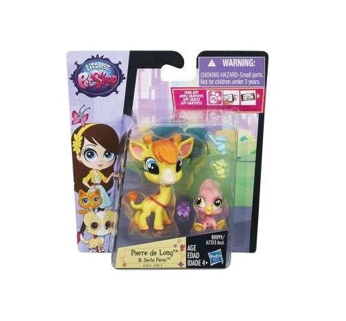 Littlest PET SHOP Figurines + Maison verte garderie + Stand à jus