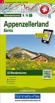 APPENZELLERLAND SÄNTIS 1:50 000