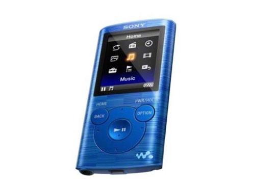 Lecteur MP3 / MP4 SONY NWZE-473 Bleu + mini dock Pas Cher - UBALDI