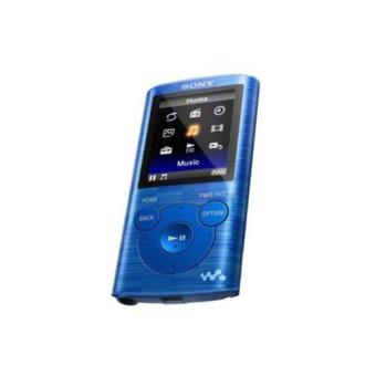 Sony Walkman NWZ-E384 - Lecteur numérique - 8 Go - bleu - Baladeur