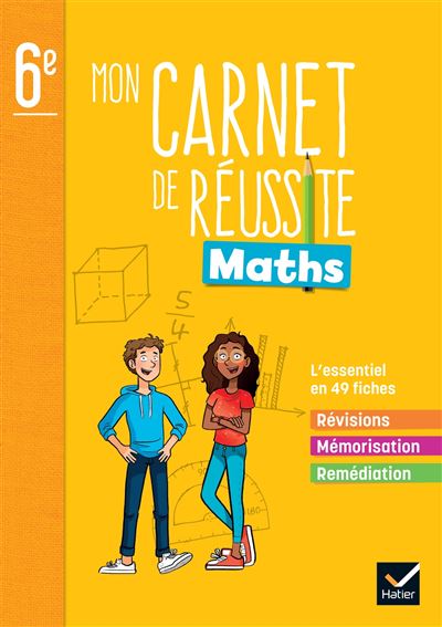 Mon carnet de réussite maths 6e - Ed 2022 - Cahier élève - Fabienne Lanata - broché