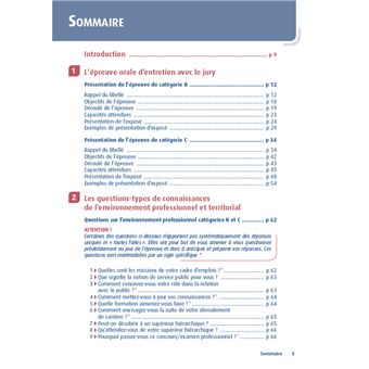 150 questions pour s entrainer à l oral Catégories B,C Concours fonction publique territ