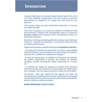 150 questions pour s entrainer à l oral Catégories B,C Concours fonction publique territ
