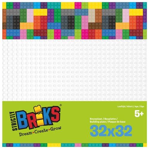 BASEPLATE 32X32 WHITE -BIL