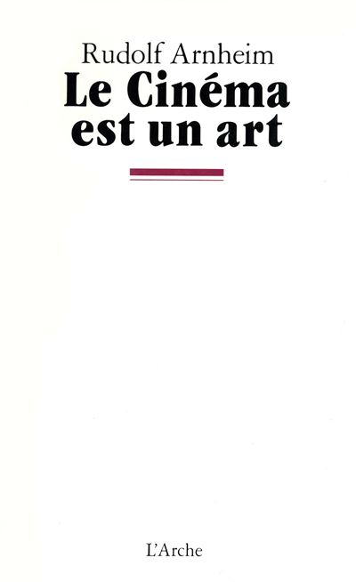 Le cinéma est un art