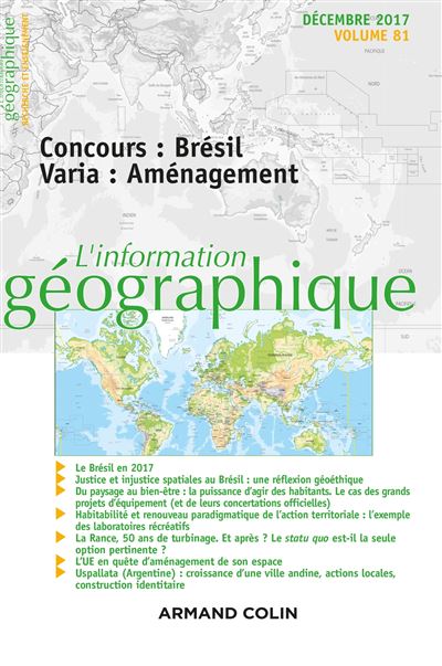 L'information geographique,2017-4