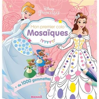 Disney Princesses - Mon premier colo Mosaïques