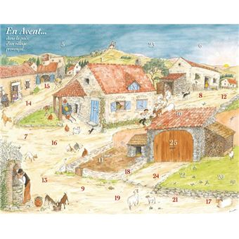 Calendrier de l'Avent - En Avent... dans la paix d'un village provençal