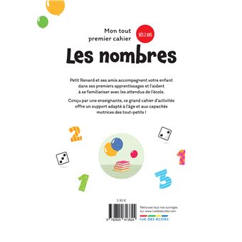 Mon tout premier cahier : Les nombres