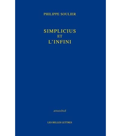 Simplicius et l'Infini - Philippe Soulier - broché