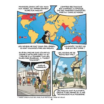 Le fil de l'Histoire raconté par Ariane & Nino - Gandhi