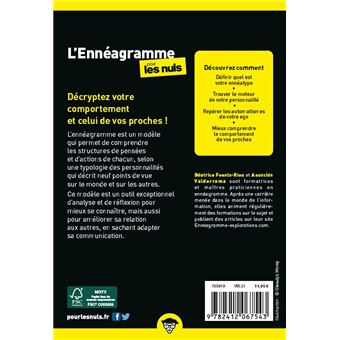 L'ennéagramme Pour les Nuls Poche