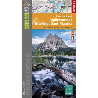 P.n. d'aiguetortes i estany de sant maurici - 1/25