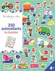 250 autocollants - le chantier