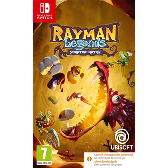 Rayman Legends Definitive Edition Code in a Box Nintendo Switch