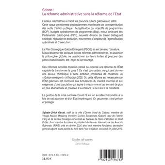 Gabon : la réforme administrative sans la réforme de l'Etat