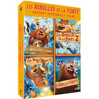 Coffret Les Rebelles de la forêt La tétralogie DVD