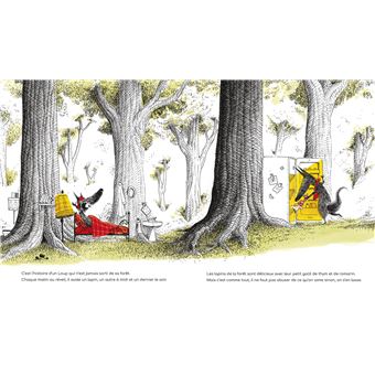 Les contes du Loup - Le Loup à grande bouche