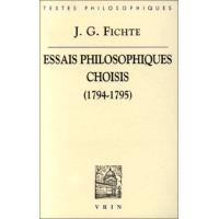Essais philosophiques choisis (1794-1795)