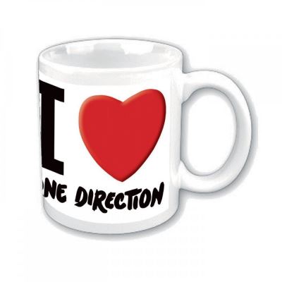 Coffret Mug One Direction 'I Love Direction' Ceramic Tea