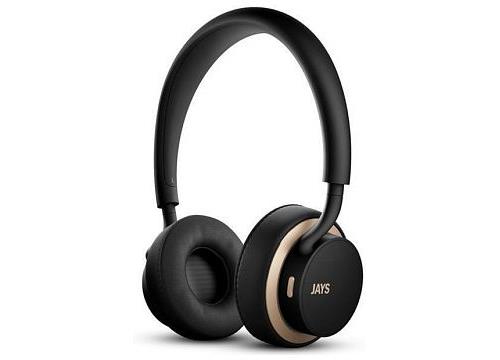 Casque Bluetooth Jays u-Jays Noir et Or
