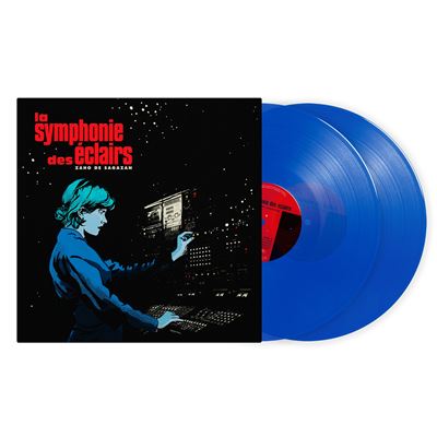 Zaho de Sagazan La-symphonie-des-eclairs-Vinyle-Bleu