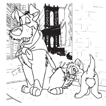 Les Grands carrés Disney Boules de poils