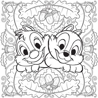 Les Grands carrés Disney Boules de poils